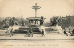 Paris 12e Place Daumesnil La Fontaine
