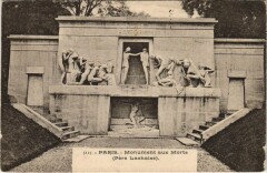 Paris 20e Cimetiere Pere-Lachaise Mon. Aux Morts