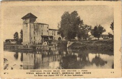 Carte postale ancienne Paris 19e Co. Franco Belge des Crayons Moulin de Buzet
                                                                     à Buzet-sur-Baïse
                                