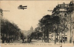 Paris 13e Avenue des Gobelins Aviation