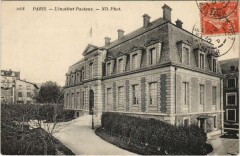 Carte postale ancienne L'Institut pasteur
                                                                     à Paris 15e
                                