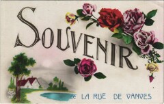 Paris 15e Souvenir Rue de Vanves