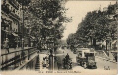 Paris 10e Boulevard Saint-martin