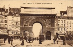 Paris 10e Porte Saint-Martin