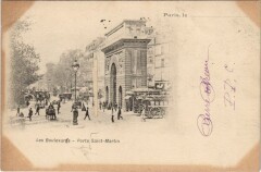 Paris 10e Porte Saint-Martin