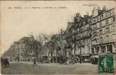 Paris 10e Théatre de l'Ambigu
