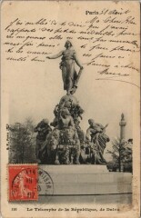 Paris 11e Triomphe de la République