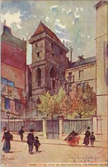 Paris 2e Rue Etienne-Marcel tour Jean-sans-Peur