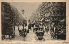 Paris 2e Boulevard Montmartre