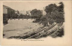 Paris 5e Rue MOnge Arenes Romaines