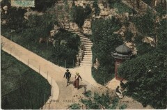 Carte postale ancienne Montmartre - Square Saint-Pierre
																	 à Paris 18e
								