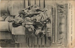 Paris 8e Petit Palais Groupe décoratif