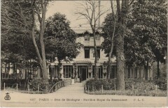 Carte postale ancienne Bois de Boulogne - Restaurant du Pavillon Royal
                                                                     à Paris 16e
                                