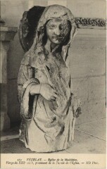 Vezelay Eglise de la Madeleine - Vierge -
													89 Yonne
												