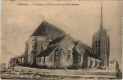 Cheroy L'Abside de l'Eglise