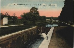 Tonnerre Canal de Bourgogne - L'Ecluse à Tonnerre