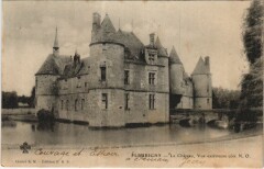 Fleurigny Le Chateau - Vue Exterieure - Cote Nord-Ouest