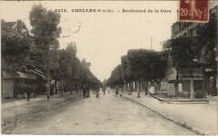 Chelles Boulevard de la gare à Chelles