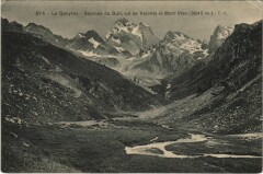 Le Queyras - Sources du Guil - Col de Valante et Mont Viso -
													05 Hautes Alpes
												