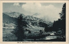 Montgenevre Vue sur le Chaberton