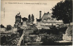Anet La Roseraie vue du Pavillon de la Venerie France -
													28 Eure et Loir
												
