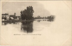 Moneteau L'Yonne dans la traversee du Village France