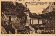 Gargilesse Maison de George Sand France