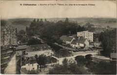Chateaudun Quartier et Pont Saint-Medard
