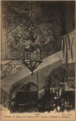 Anet Chateau de Diane de Poitiers - Vestibule et Escalier -
													28 Eure et Loir
												