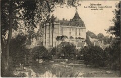 Chateaudun Le Chateau - Facade Ouest - Vue du Loir -
													28 Eure et Loir
												