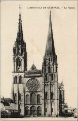 Chartres Cathedrale - La Facade à Chartres