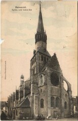 Bonneval Eglise, cote lateral Est France à Bonneval