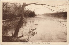 Dampiere s Blevy Vue sur l'Etang France