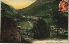 Briancon pris de la Route de Puy St.Pierre France
