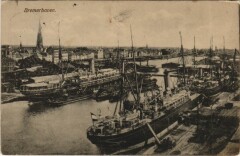 Bremerhaven - Harbour with Ships Ships