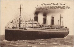 Paquebot Ile-de-France Ships
