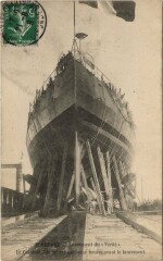 Bordeaux - Lancement du Verite - Cuirasse Ships