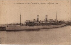 Le Paquebot Asie - Chargeurs Reunis Ships