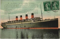 Le Transatlantique La France Ships