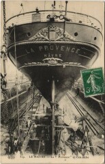 Le Havre - La Provence en Cale Seche Ships