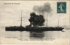 Paquebot Ernest-Simons - Messageries Maritimes Ships