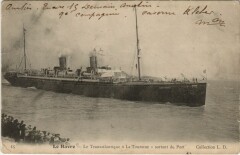 Le Transatlantique La Touraine Ships