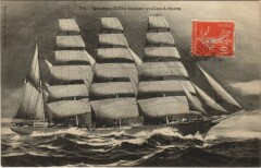 Quatre-Mats Toutes Voiles Dehors - Sailing Vessel Ships