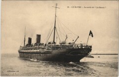 Le Havre - La Sortie de La Savoie Ships