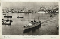 Le Chella Sort du Port - Casablanca Ships