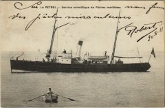 Le Petrel - Service Scientifique de Peches Maritimes Ships