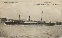 Circassie - Paquebot Francais de la Cie N. Paquet Ships