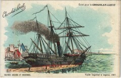 Yacht Imperial a Vapeur - 1867 Ships -
													France
												