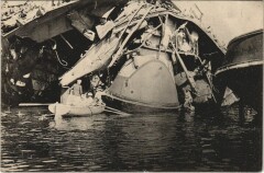 Catastrophe du Cuirasse La Liberte - 1911 Ships