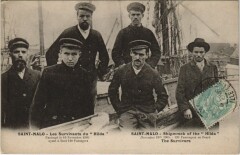 Saint-Malo - Les Survivants du Hilda - 1905 Ships